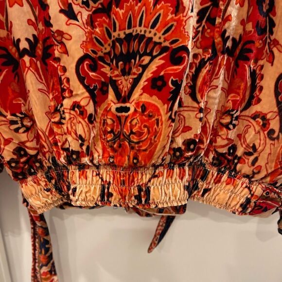 NEW Free People Bailey Velvet Moto Jacket.Size S - Picture 12 of 16